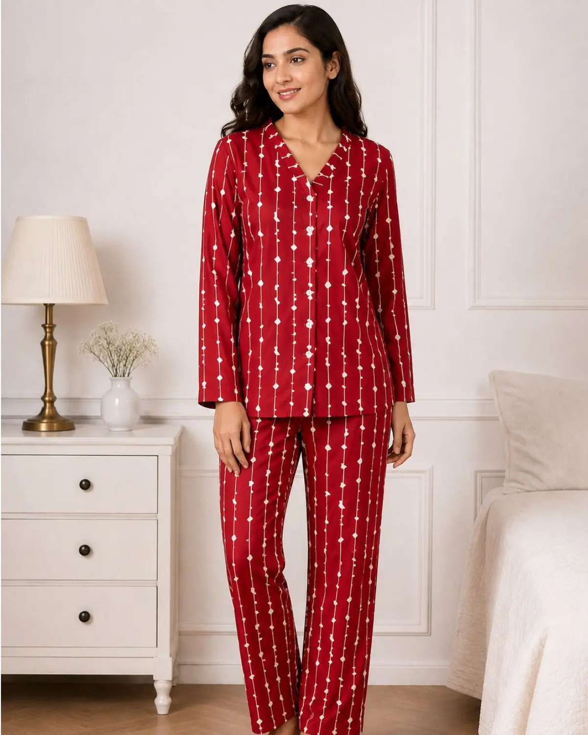 red-dreamline-night-suit